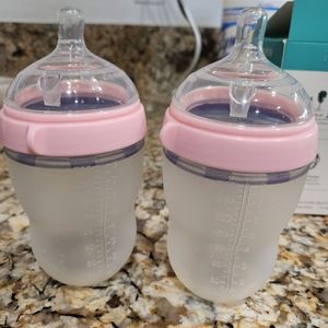 2 8oz Como tomo bottles